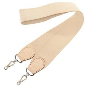 Hermès Evelyn strap, beige, silver hardware, Couchvel canvas, 1873 HERMES